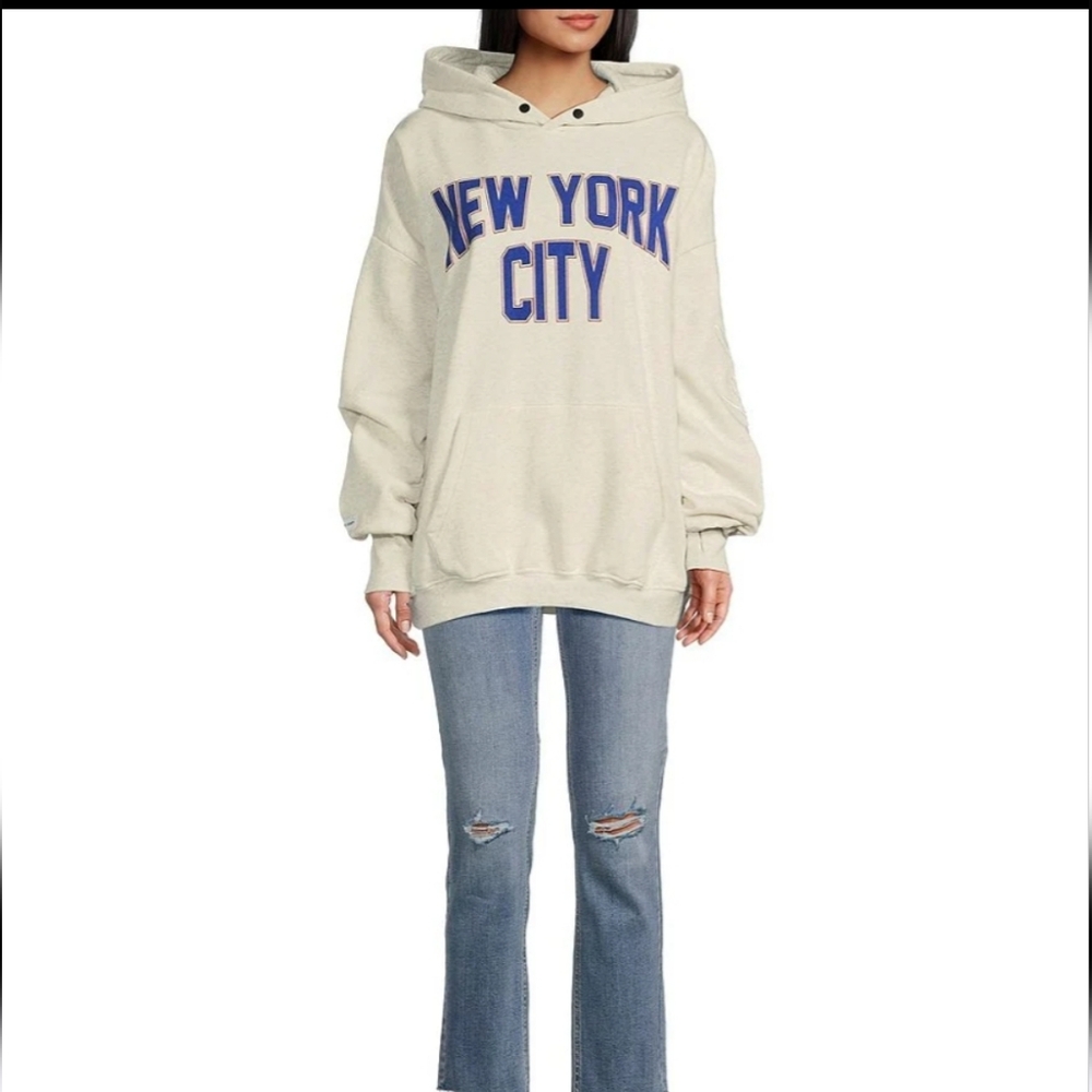 LoThe Laundry Room New York City Fan Hideout Hoodie Size M - Picture 2 of 11